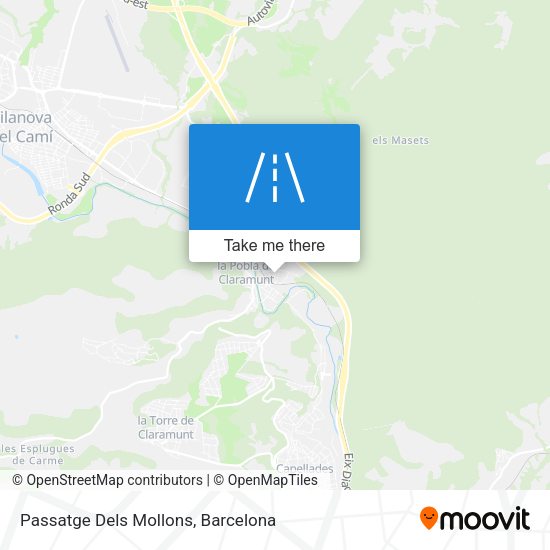 Passatge Dels Mollons map