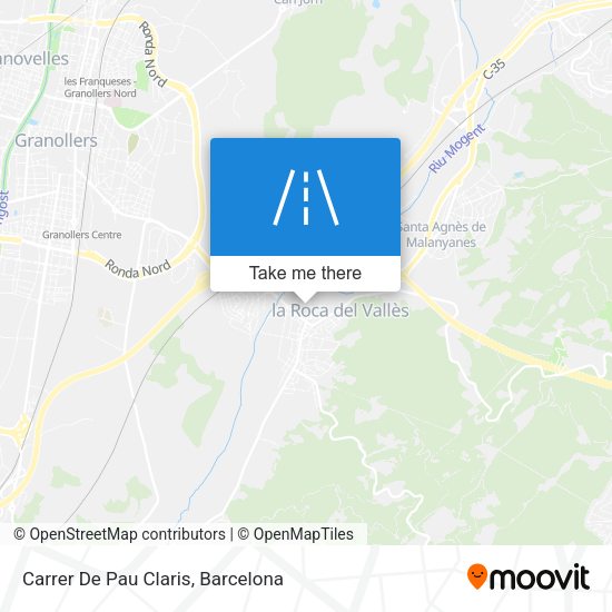 Carrer De Pau Claris map