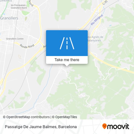 Passatge De Jaume Balmes map