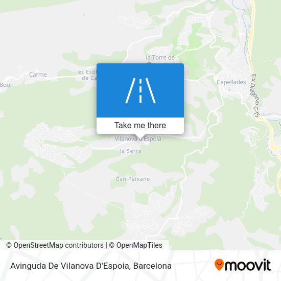 Avinguda De Vilanova D'Espoia map