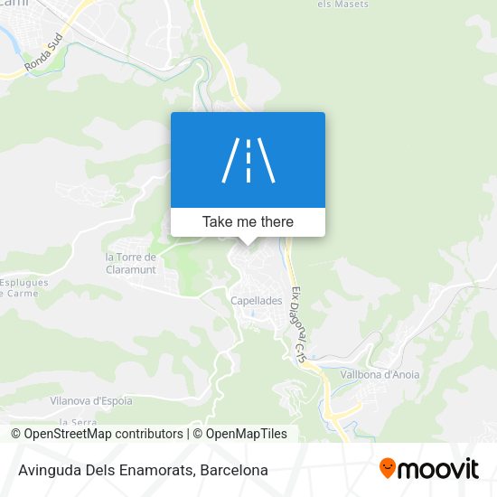 Avinguda Dels Enamorats map