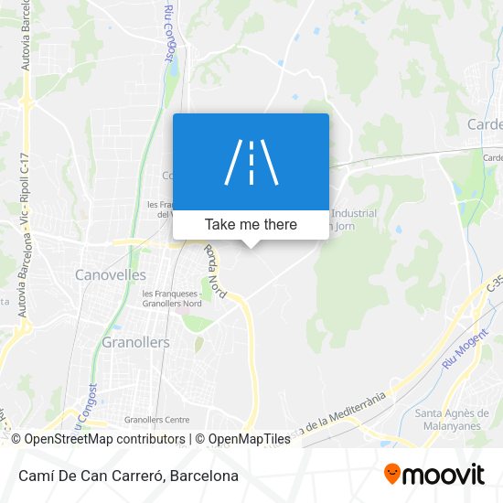 Camí De Can Carreró map