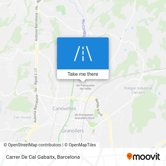 Carrer De Cal Gabaitx map