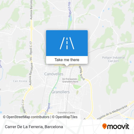 Carrer De La Ferreria map
