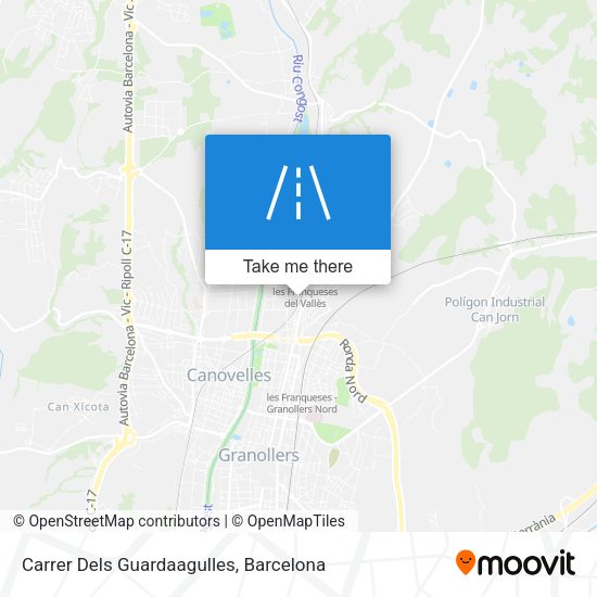 Carrer Dels Guardaagulles map