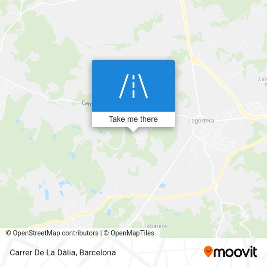 Carrer De La Dàlia map