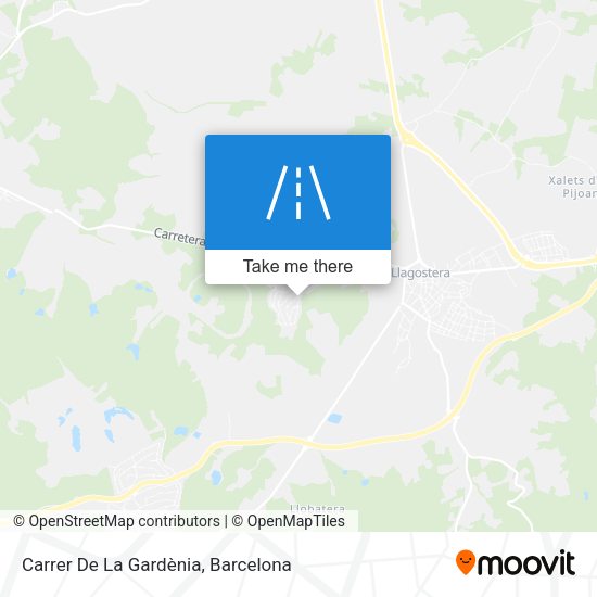Carrer De La Gardènia map