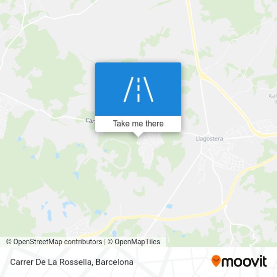 Carrer De La Rossella map