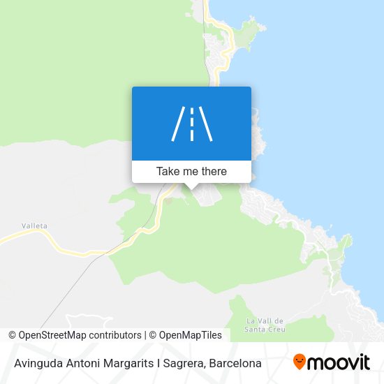 Avinguda Antoni Margarits I Sagrera map