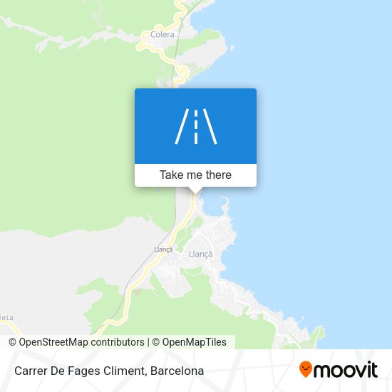 Carrer De Fages Climent map