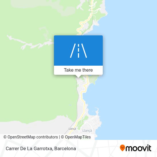Carrer De La Garrotxa map