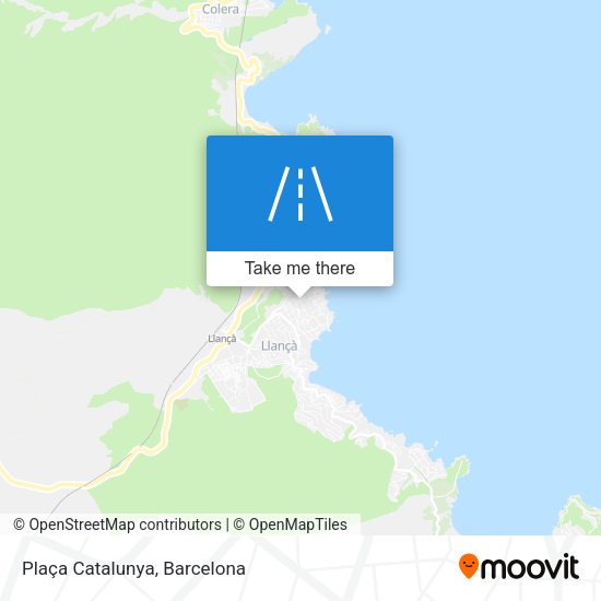 Plaça Catalunya map