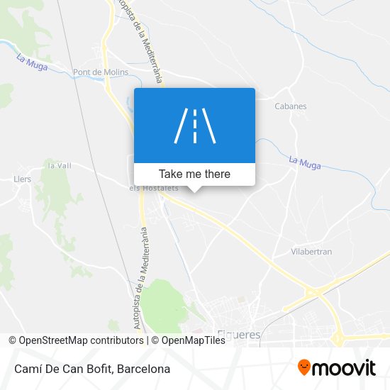 Camí De Can Bofit map
