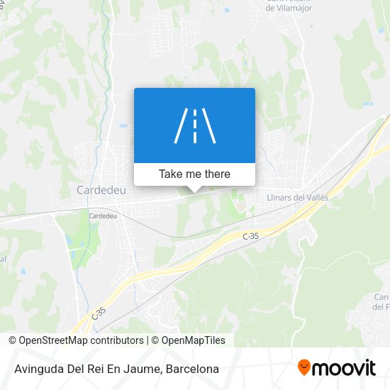 Avinguda Del Rei En Jaume map