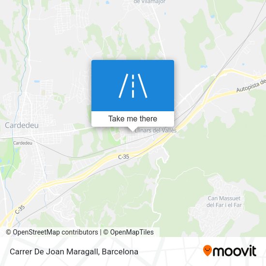 Carrer De Joan Maragall map