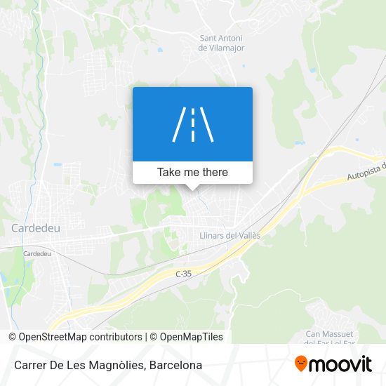 Carrer De Les Magnòlies map