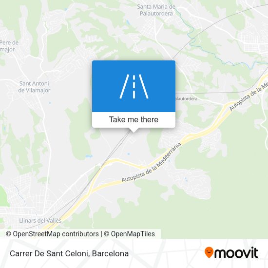 Carrer De Sant Celoni map