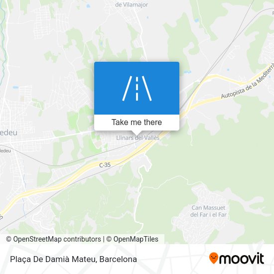 Plaça De Damià Mateu map