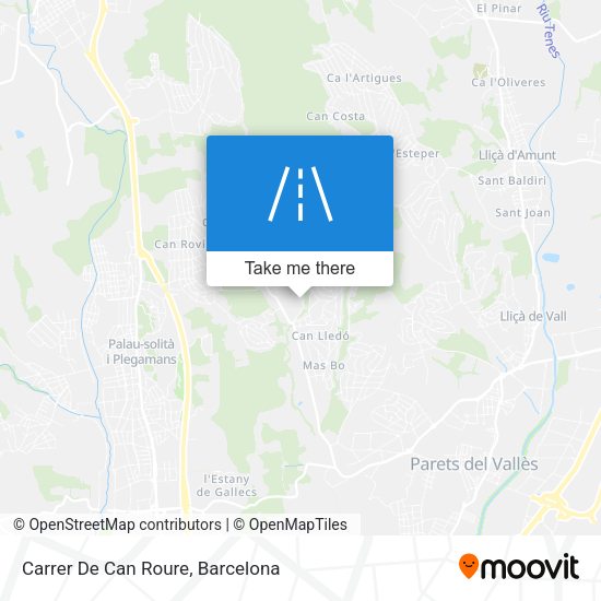 Carrer De Can Roure map