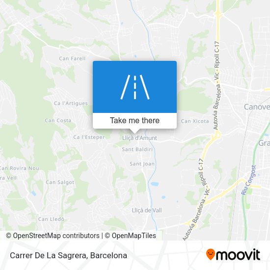 Carrer De La Sagrera map