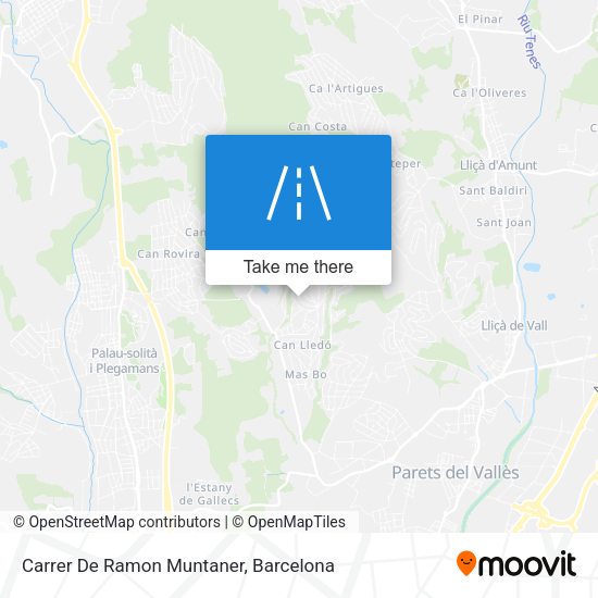 Carrer De Ramon Muntaner map