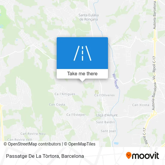 Passatge De La Tòrtora map