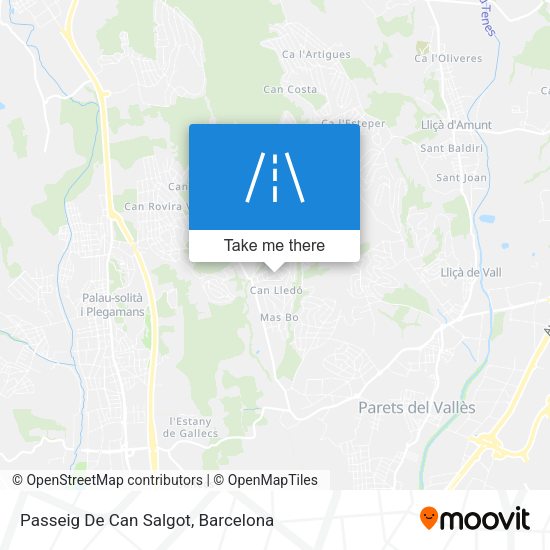 Passeig De Can Salgot map