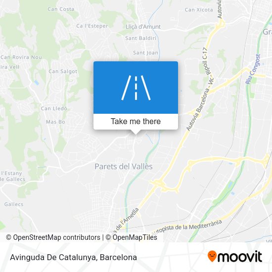 Avinguda De Catalunya map
