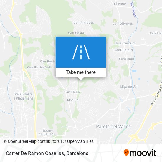 Carrer De Ramon Casellas map
