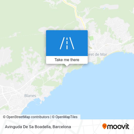 Avinguda De Sa Boadella map