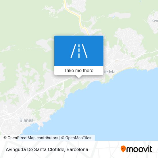 Avinguda De Santa Clotilde map
