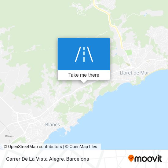 Carrer De La Vista Alegre map