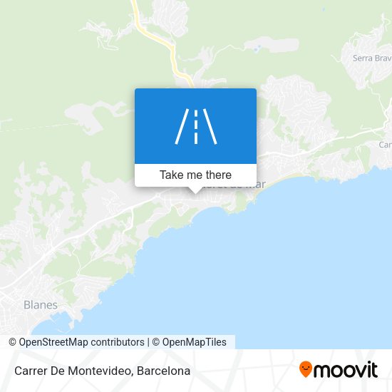 Carrer De Montevideo map