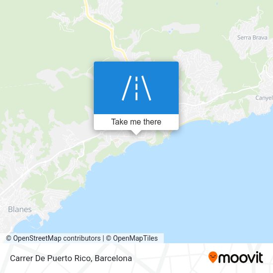 Carrer De Puerto Rico map