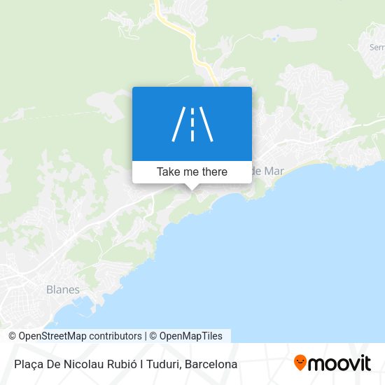 Plaça De Nicolau Rubió I Tuduri map