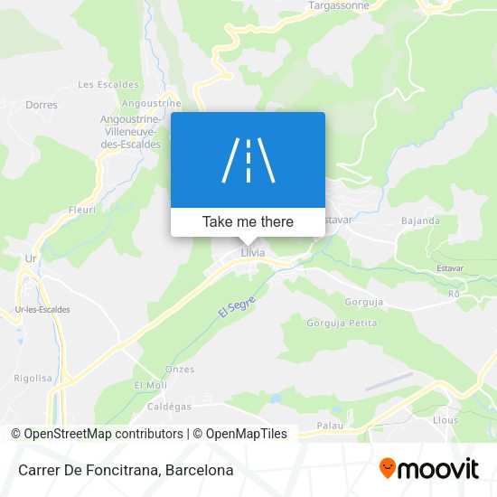 Carrer De Foncitrana map