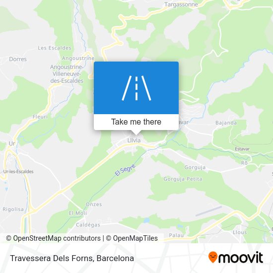 Travessera Dels Forns map