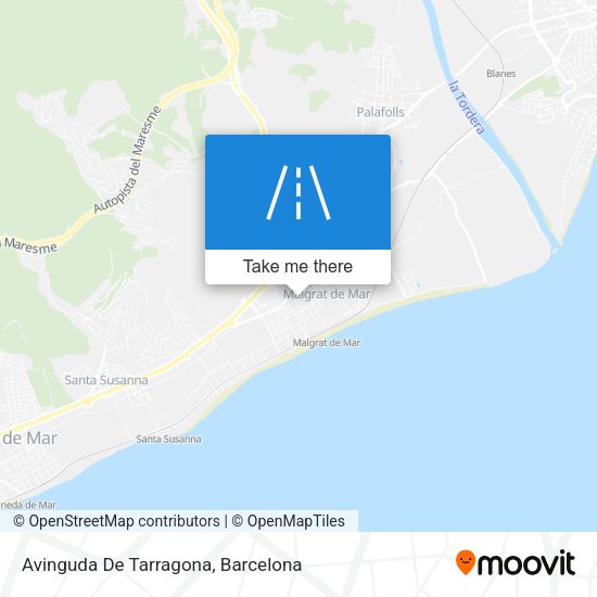 Avinguda De Tarragona map