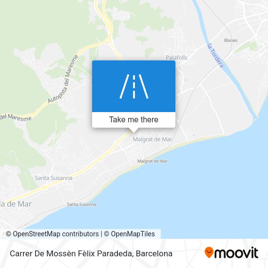 Carrer De Mossèn Fèlix Paradeda map