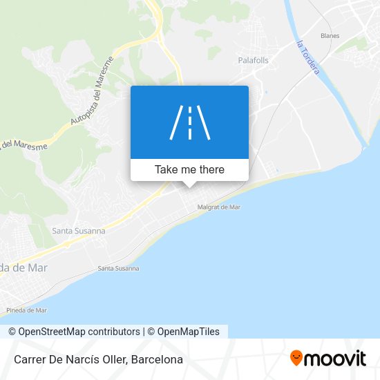 Carrer De Narcís Oller map