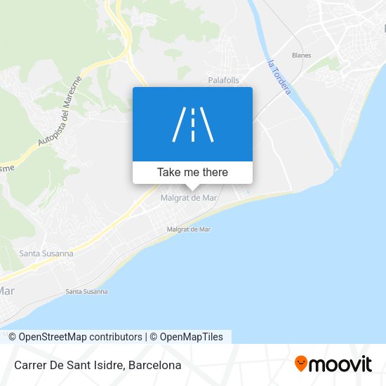 Carrer De Sant Isidre map