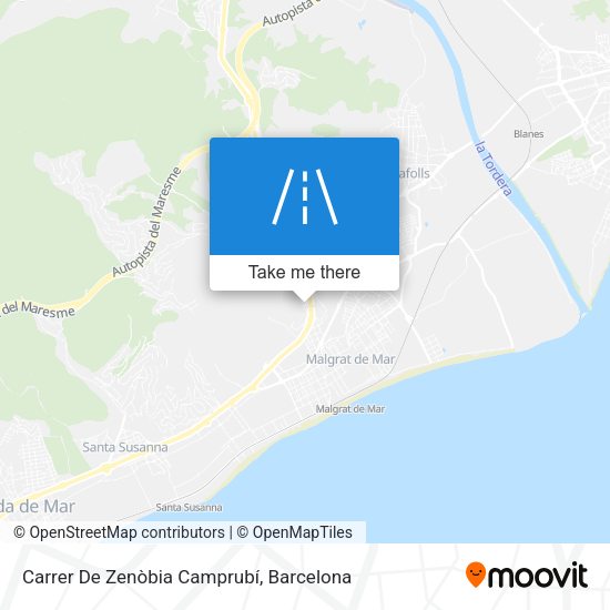 Carrer De Zenòbia Camprubí map