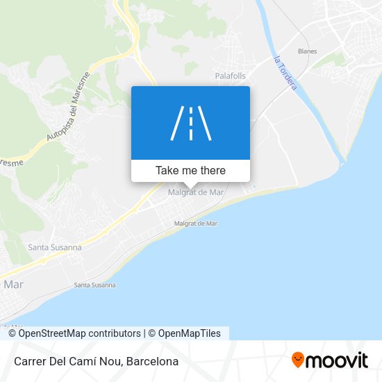 Carrer Del Camí Nou map