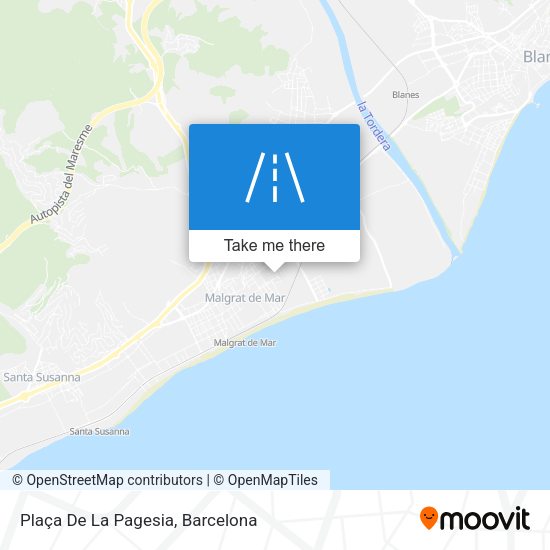 Plaça De La Pagesia map