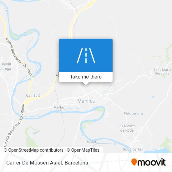 Carrer De Mossèn Aulet map