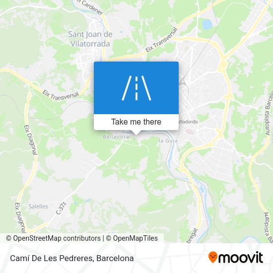 Camí De Les Pedreres map