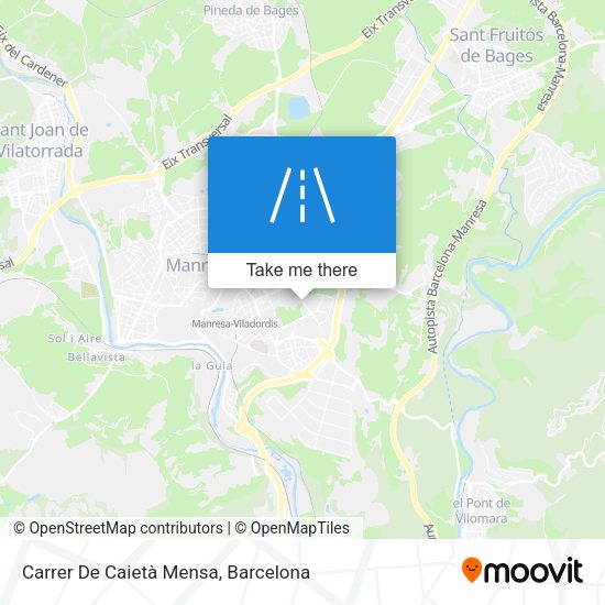 Carrer De Caietà Mensa map