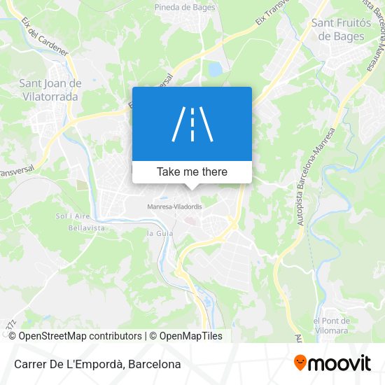 Carrer De L'Empordà map