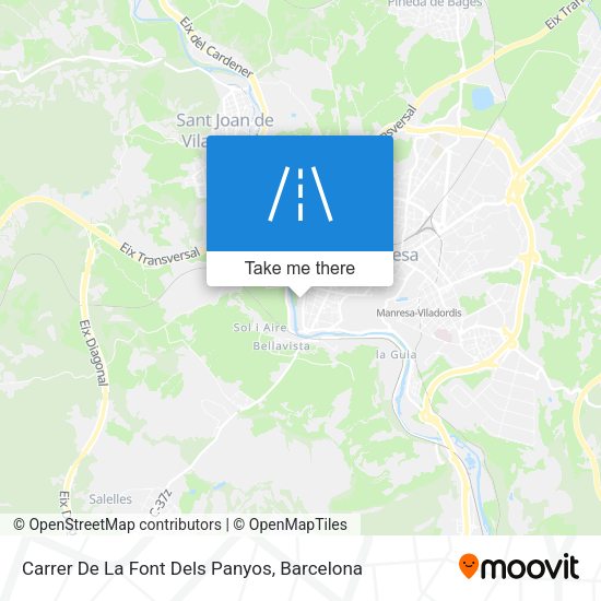 Carrer De La Font Dels Panyos map