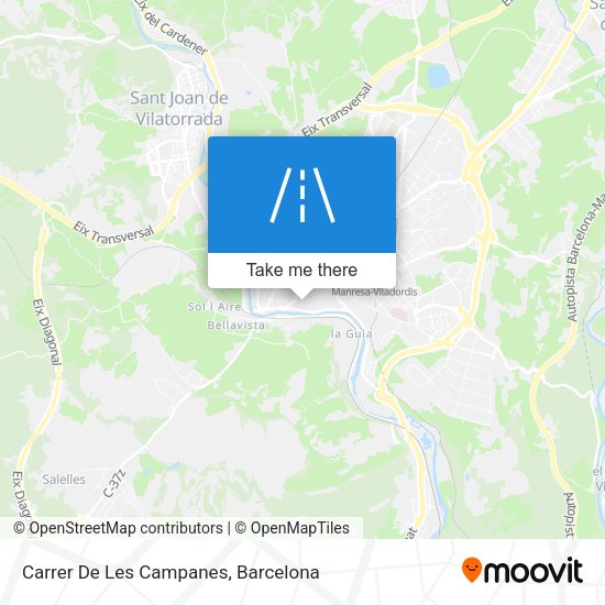 Carrer De Les Campanes map